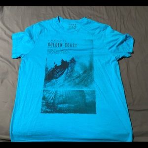 Men’s Free State XXL turquoise T-shirt